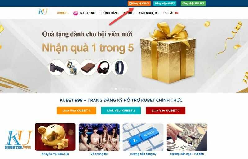 Đăng ký tài khoản KUBET - Kubet casino trên máy tính