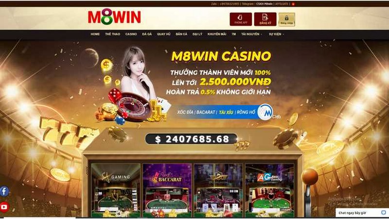 Đăng ký M8win - Hướng dẫn cách thực hiện cho người mới 1 Truy Cập Trang Chủ Nhà Cái Và Chọn Đăng Ký M8Win