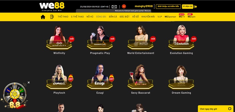 Sòng bài Online chắc chắn là sảnh cược mà anh em không thể bỏ qua